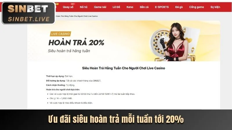 Hoàn trả hàng ngày casino L88 Nhà Cái